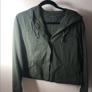 BRANDY MELVILLE GREEN ARMY JACKET